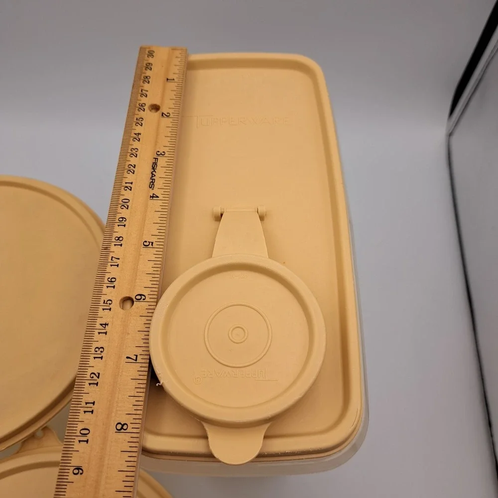 Mixed Tupperware Lot 3 Piece With Lids